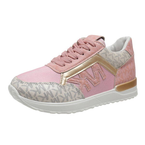 Front Lace-up Round Head Breathable Sneaker Roman Style - Image 9