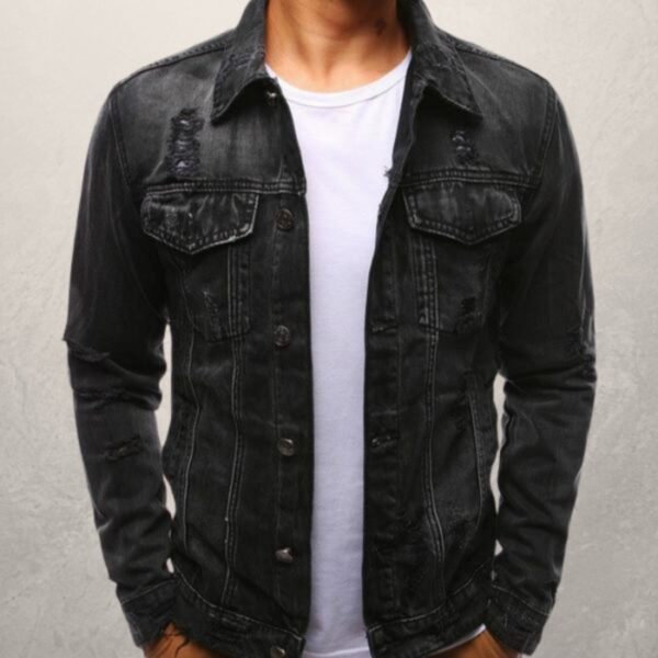 Jeans Coat Denim Jacket Jackets Oversize - Image 7