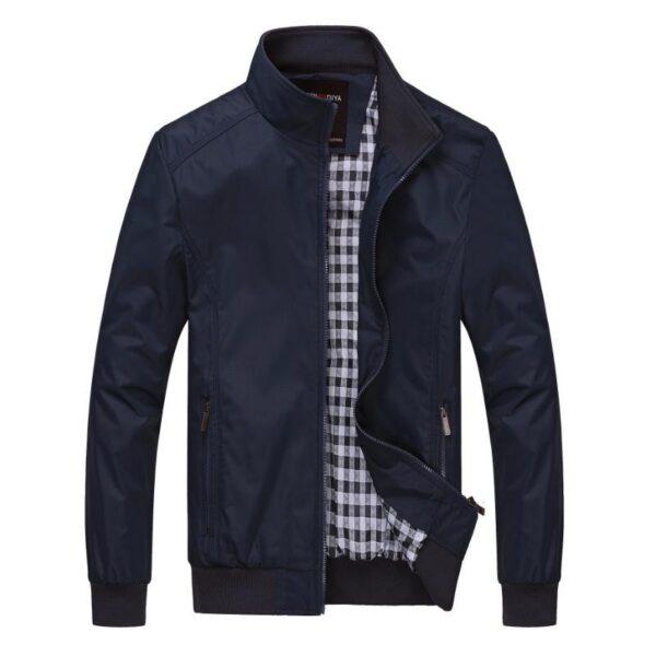 Men Overcoat Bomber Jackets - Image 7