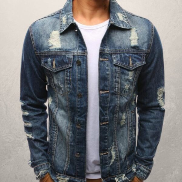 Jeans Coat Denim Jacket Jackets Oversize - Image 4