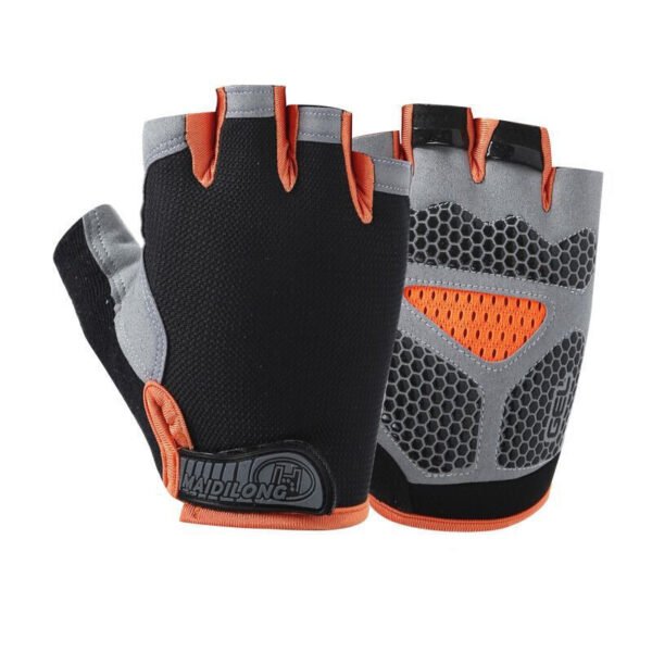 Fitness Gloves, Half Finger Sports Gloves - Image 3
