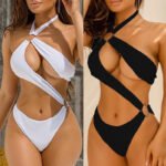 Ring Strap Bikini Swimsuit