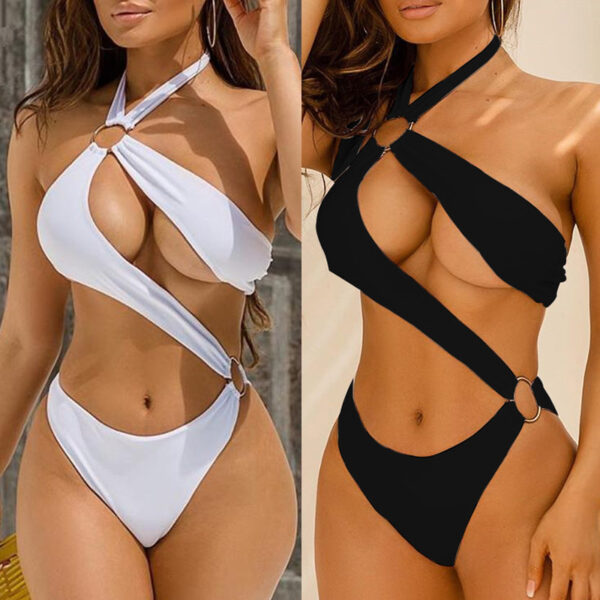 Ring Strap Bikini Swimsuit