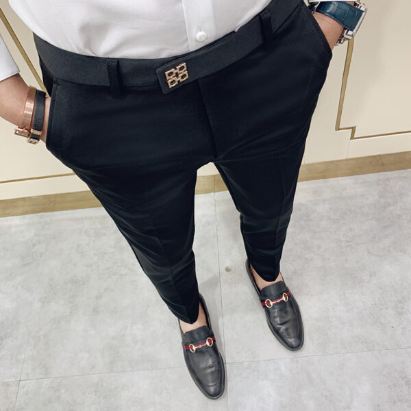 Men's tight suit pants - Image 5