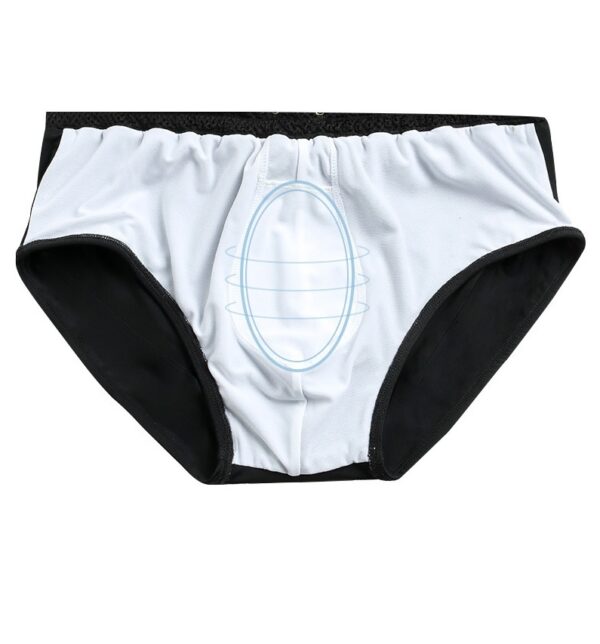 New Professional Quick-drying Loose Plus Size Triangle Lining Men's Swimming Trunks - Image 9