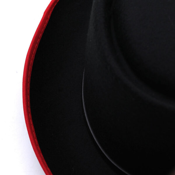Billycock Felt Small Brim Bowler Hat Men - Image 9