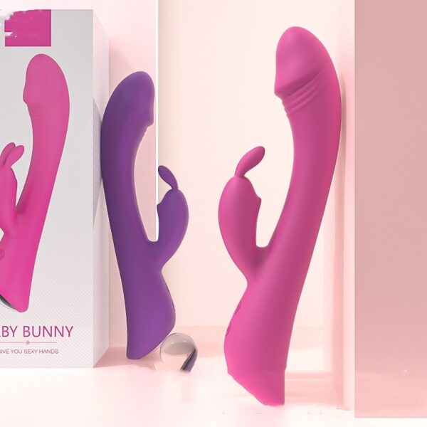 Rose Red Vibrating Spear Toys For Women - Image 2