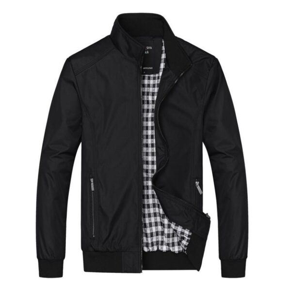 Men Overcoat Bomber Jackets - Image 3
