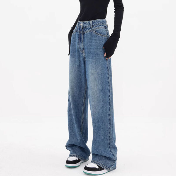 Design Niche Loose Wide Leg Leisure Jeans - Image 10