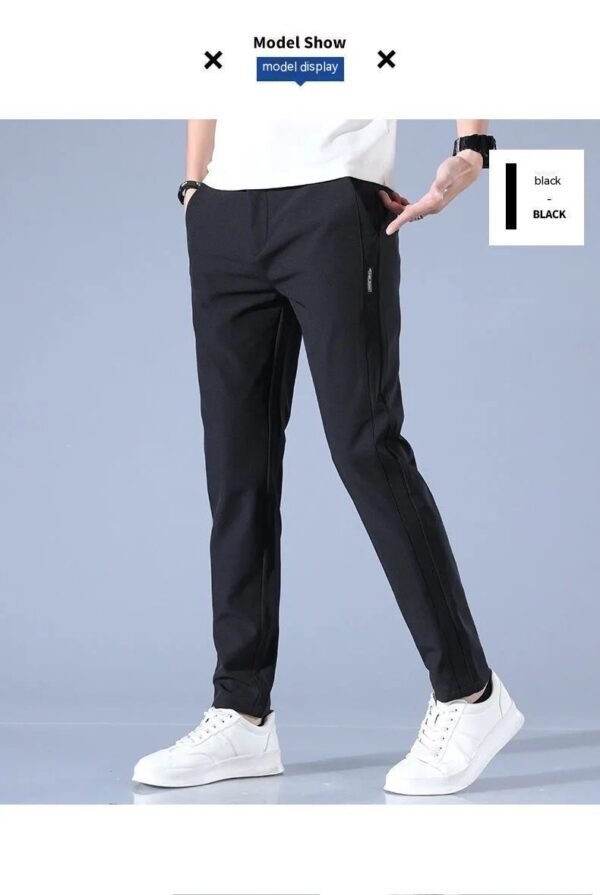Casual Trousers Men's Loose Ice Silk Quick-drying - Image 7