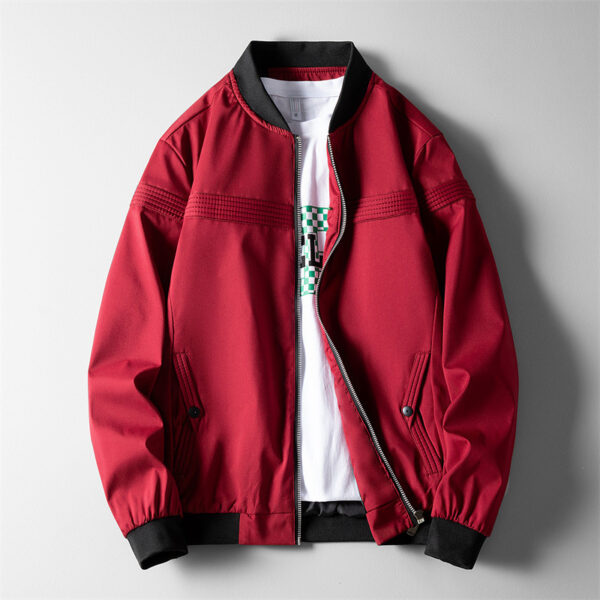 Jacket Men's New Casual Baseball Jacket - Image 10