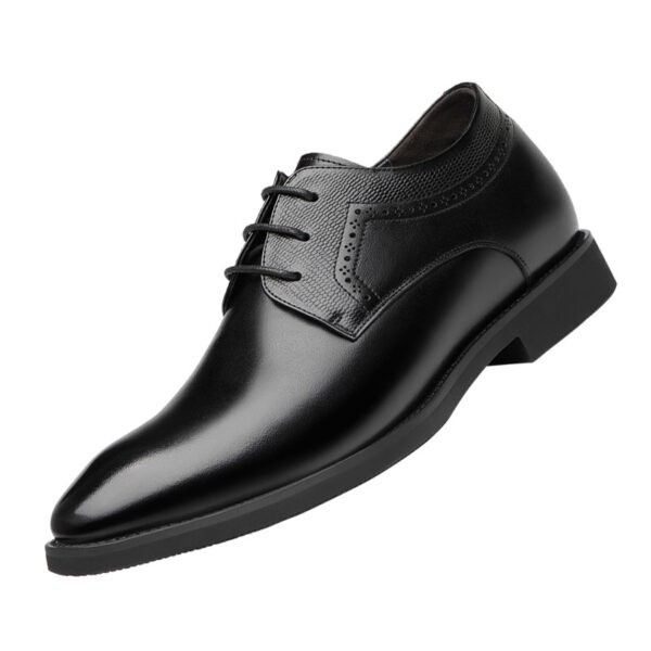 Business Formal Wear Leather Shoes Men's Pointed Casual Shoes - Image 5