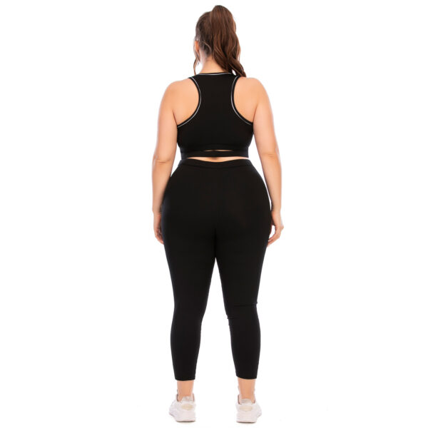Workout Suits Plus Size Yoga Clothes Tights  Pants - Image 5
