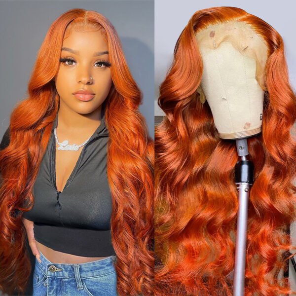 Front Lace Wig Human Hair Wig - Image 6