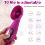 Lipping Licking Vibrating Stick For Women