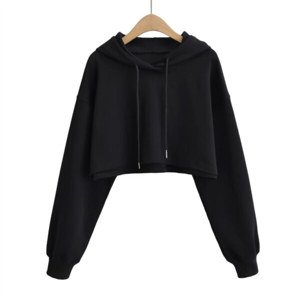 High Waist Short Personality Trendy Sweater - Image 5