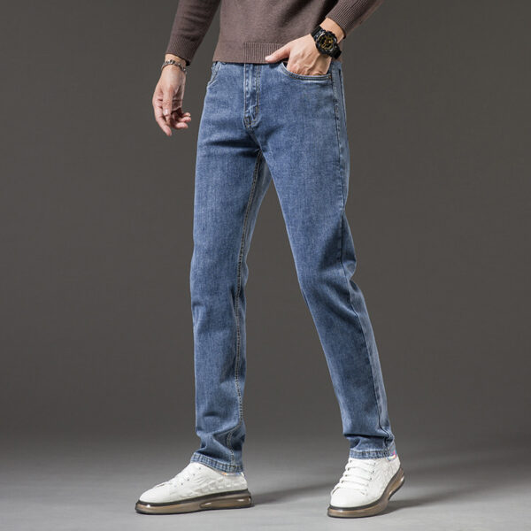 Men's Stretch Loose Slim Straight Casual Pants - Image 4