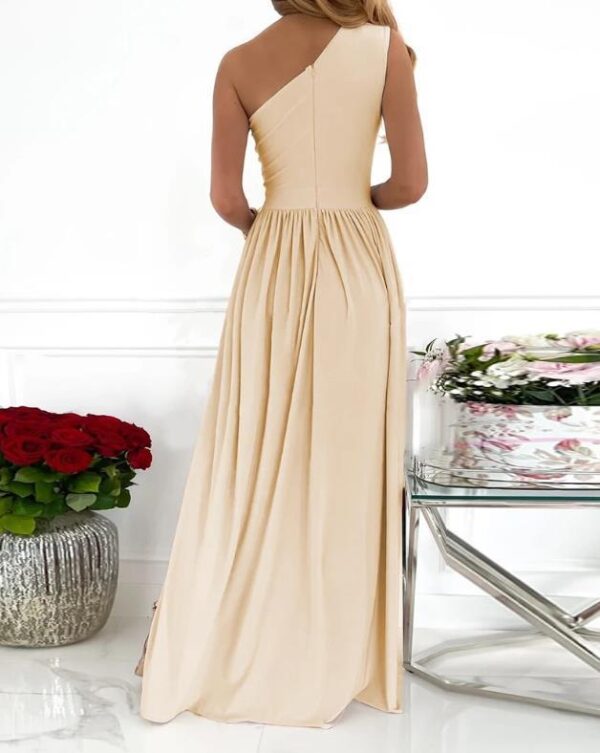 Sleeveless Elegant Sexy Cocktail Maxi Dress - Image 3