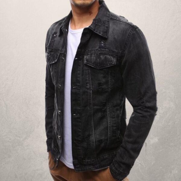 Jeans Coat Denim Jacket Jackets Oversize - Image 3