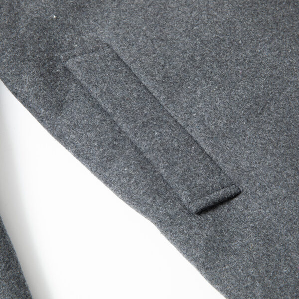 Men's Woolen Overcoat With Fleece And Thick Lapels - Image 6