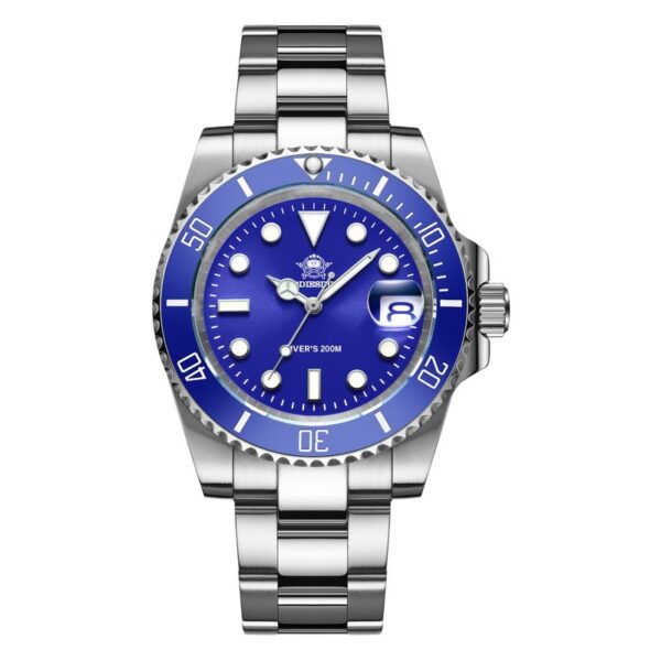 Waterproof Men's Luminous Stainless Steel Quartz Watch - Image 5