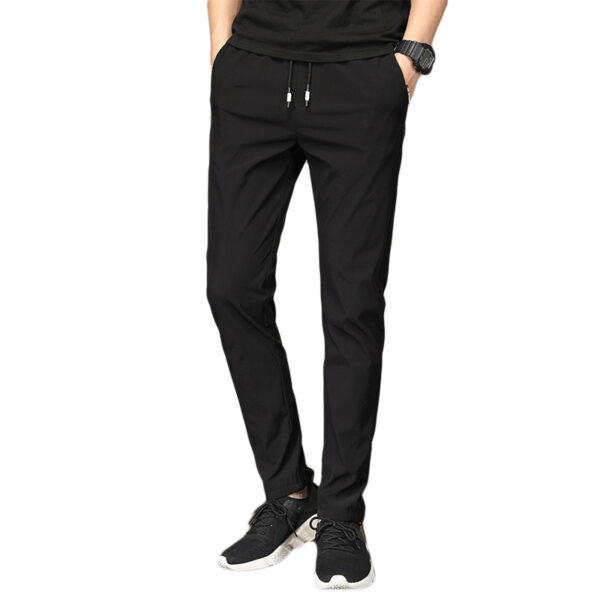 Summer New Ice Silk Casual Pants Men - Image 4