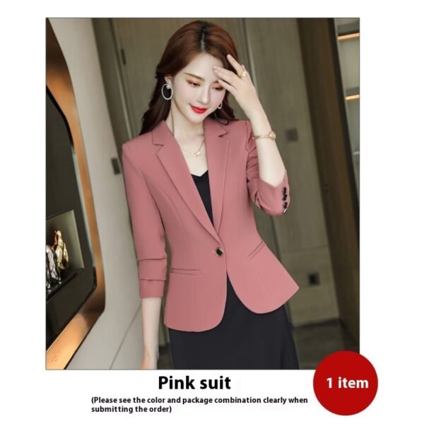 Casual Slim Fit Waist-tight Spring And Autumn Black Small - Image 6