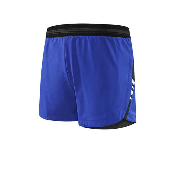Breathable Safety Fake Two-piece Double-layer Sports Shorts - Image 2