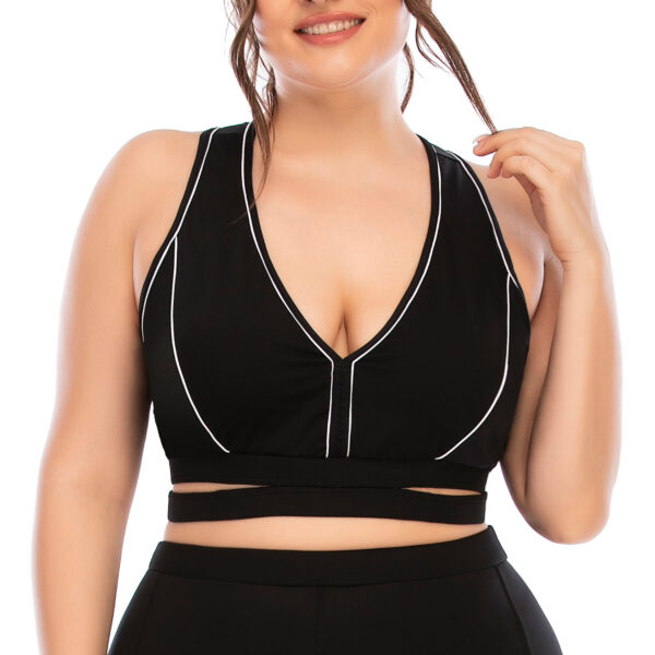 Workout Suits Plus Size Yoga Clothes Tights  Pants - Image 2