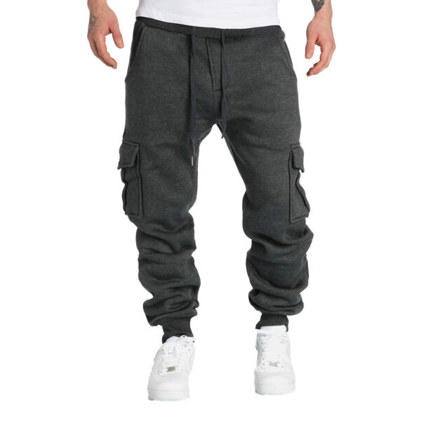 Men's Casual Working Multi-pocket Pants Exercise Casual Pants - Image 7