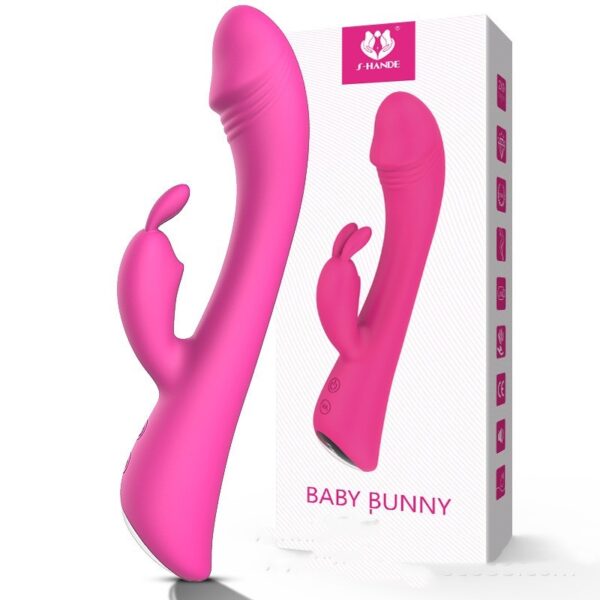 Rose Red Vibrating Spear Toys For Women - Image 8