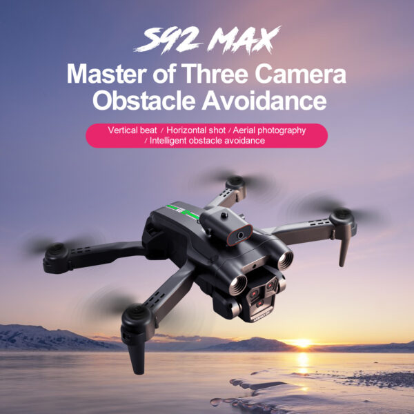 S92 Remote-controlled Unmanned Vehicle Double Three Camera - Image 8