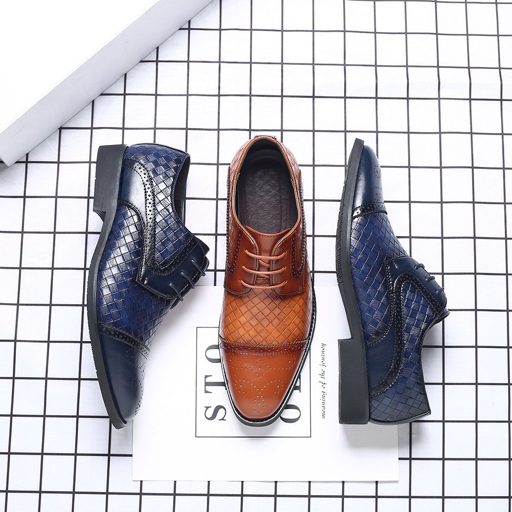Men's Trendy Business Casual Leather Shoes - Image 4