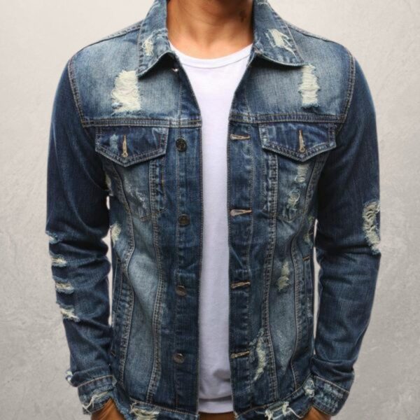 Jeans Coat Denim Jacket Jackets Oversize - Image 8