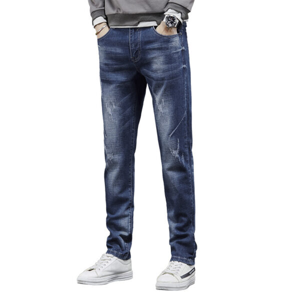 Casual Fashion Brand Slim-fit Long Pants - Image 2