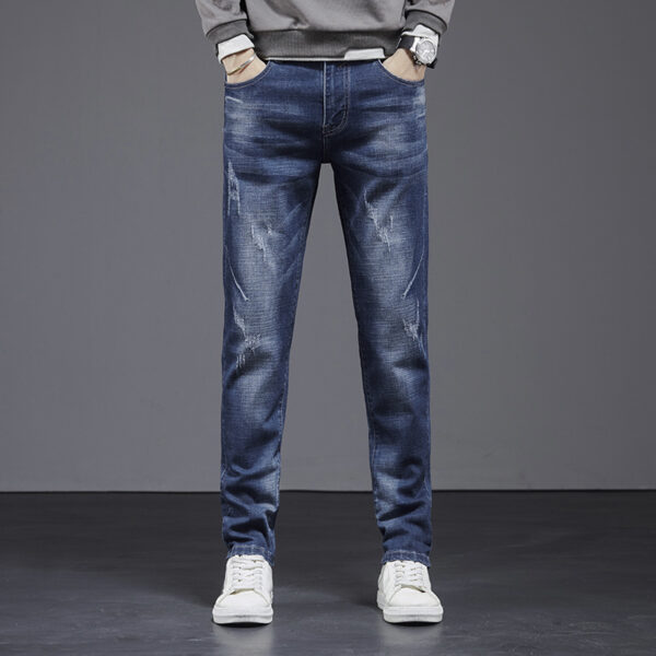 Casual Fashion Brand Slim-fit Long Pants - Image 5