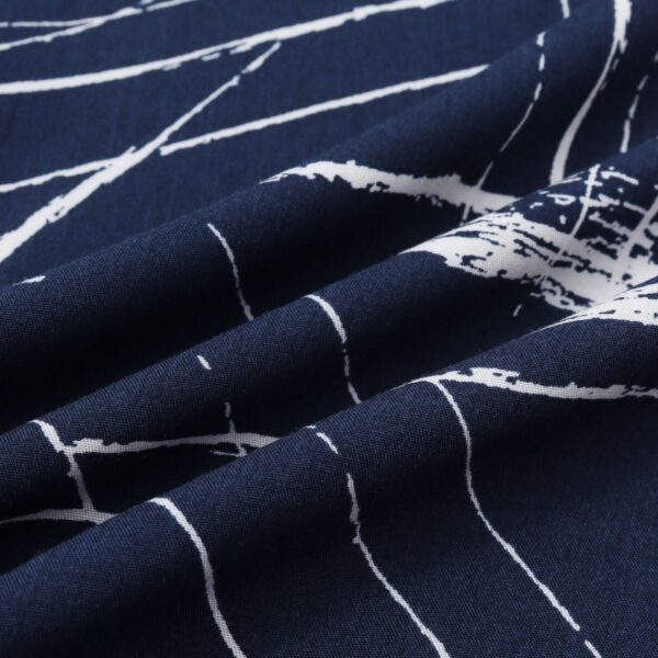 Men's Shirt Short Sleeve Lapel Check Print - Image 3