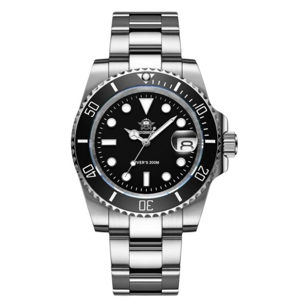 Waterproof Men's Luminous Stainless Steel Quartz Watch - Image 6
