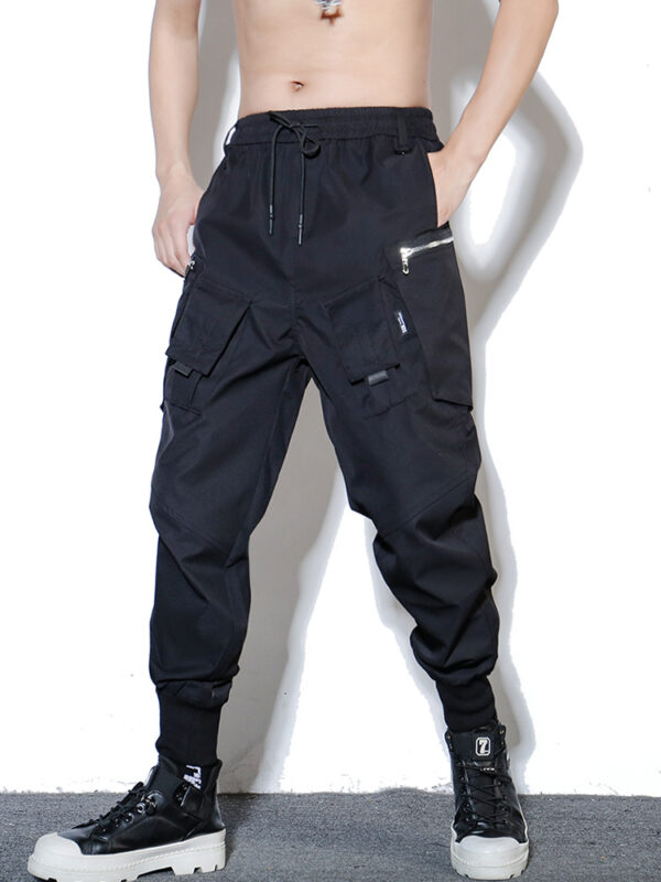 Loose Multi-pocket Functional Leggings Casual Pants For Men - Image 5