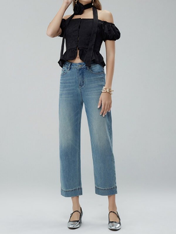 Jeans Women's Light Blue Spring - Image 4