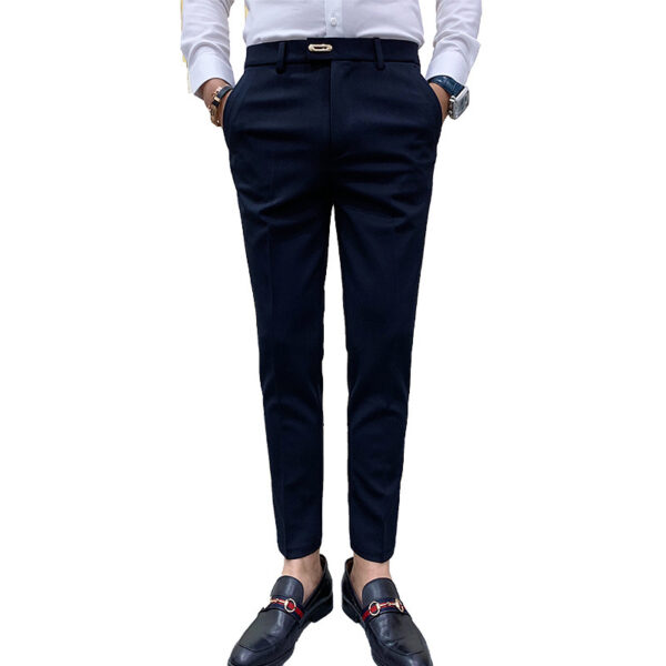 Men's tight suit pants - Image 8