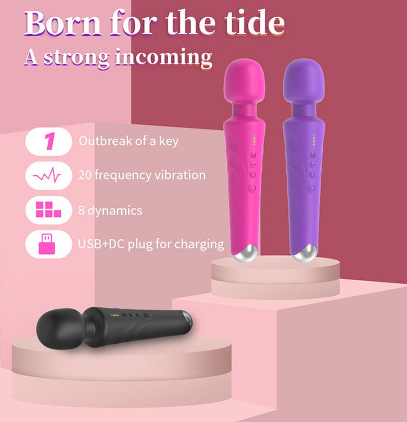 Multi-frequency Strong Shock Massage Vibrating Spear For Women - Image 9