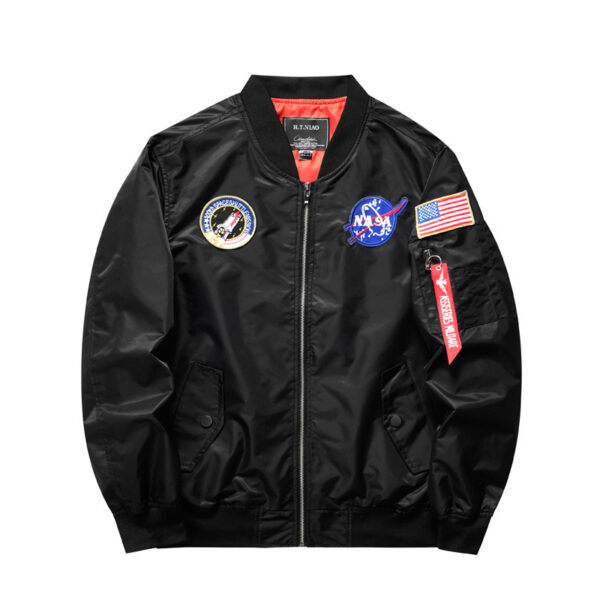 Baseball Uniform Men's Casual Thin Flight Jacket - Image 5