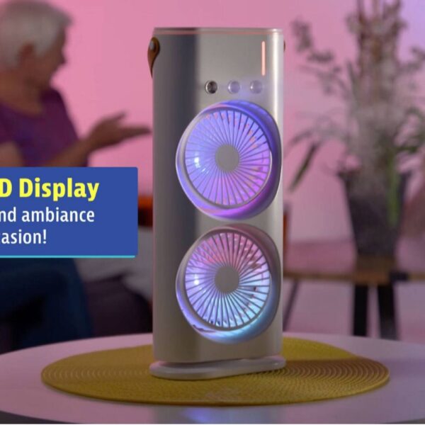 Double-ended Spray Fan Portable Humidifier Fan Air Conditioner Household Small Air Cooler Hydrocooling Portable Air Adjustment - Image 6