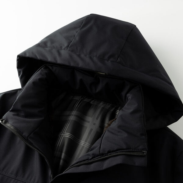 Dad Cotton Men Velvet Padded Thickened Coat - Image 5