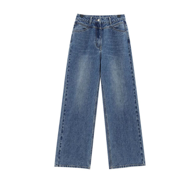 Design Niche Loose Wide Leg Leisure Jeans - Image 5
