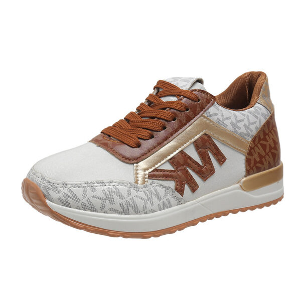 Front Lace-up Round Head Breathable Sneaker Roman Style - Image 8