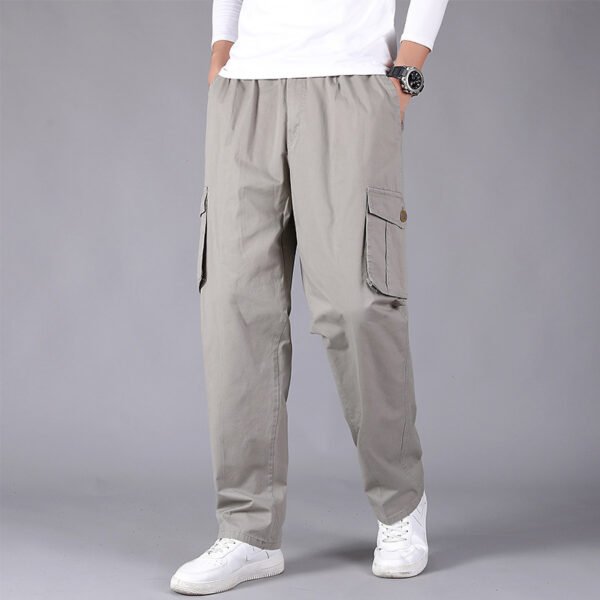 Thin Fat Pants Korean Style Loose Straight Leg - Image 4