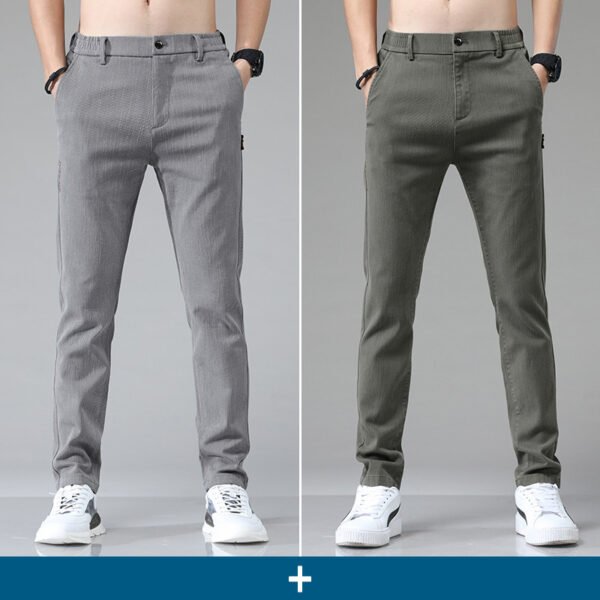 Men's Fashion Loose Straight Casual Jeans - Image 6
