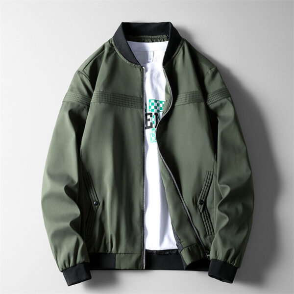 Jacket Men's New Casual Baseball Jacket - Image 3